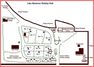 Holiday Park Site Map